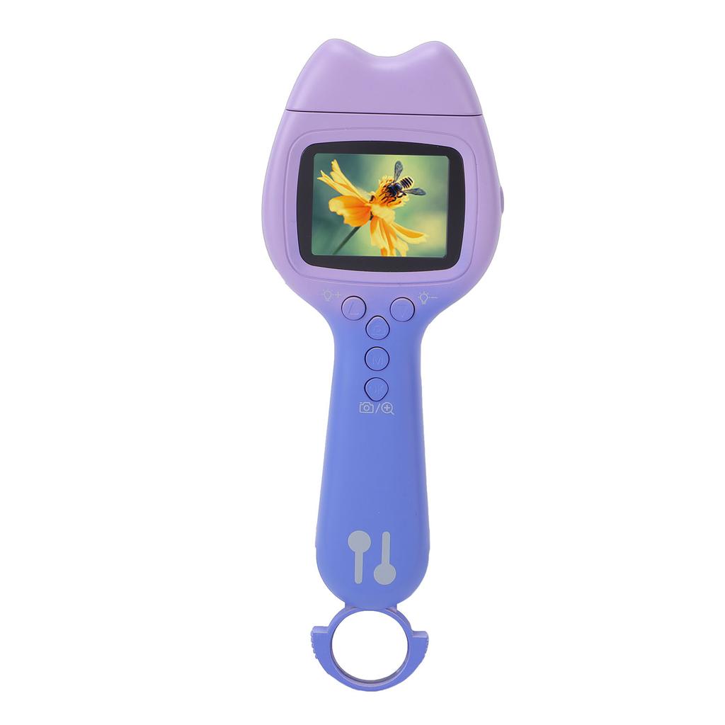 Handheld Digital Microscope 2.0 Inch Display Telephoto Double Lens 500X Optical Magnification Digital Zoom   Digital Microscope