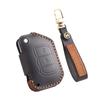 Leather Key Cover for Jeep Wrangler & Gladiator 24 Models - Men's Off-Road Accessory