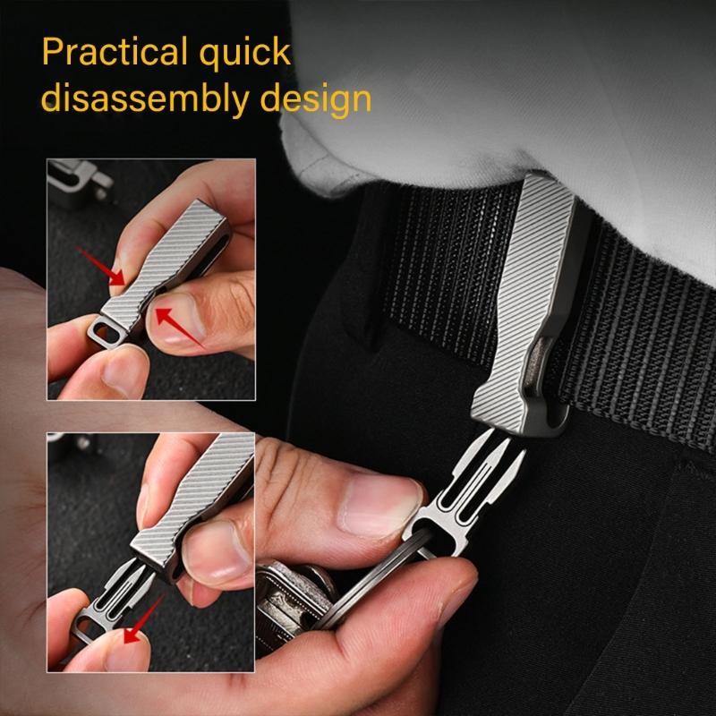 Belt Fixing Belt Buckle Belt Hook Holder Retainers Belt Hook Keepers Belt Hanging Retainers Tool Belt Buckle Replacement