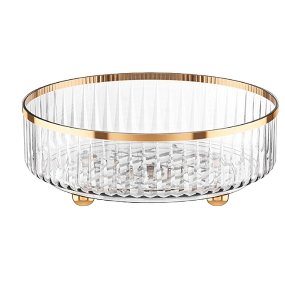 

Стойка для хранения кухонного вращающегося стола. Прозрачный прочный вращающийся кухонный поднос, подходящий для хранения продуктов на кухне, в гостиной. чистый