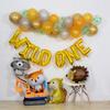 Aluminum Film Balloon Festive No Leaks Ornamental Funny Jungle Bunny Raccoon Fox Balloon for Party