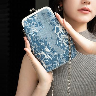 Borsa in Denim Personalizzata Borsa a Mano Borsa per Cellulare Casual per Pendolari Borsa a Tracolla