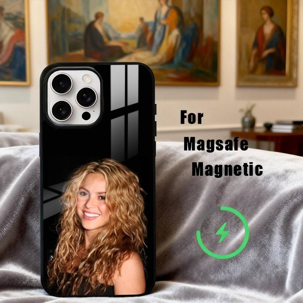 Popular S-Shakira-A  Phone Case For iPhone17,16,15,14,13,12,11 Plus,Pro Max Magnetic For Magsafe Wireless Charging