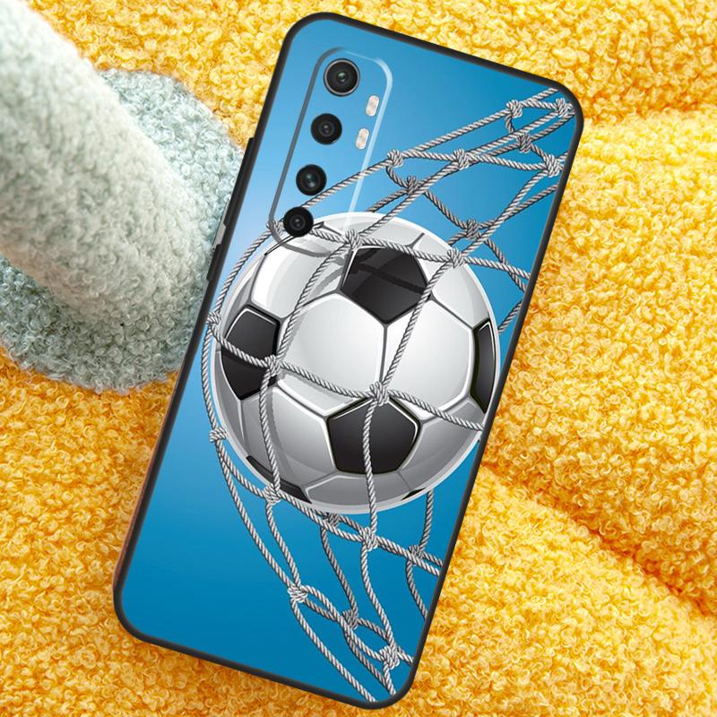 Football Soccer Ball Case For Xiaomi 15 14 Ultra 13T 14T 15T 17 Pro Max Cover For POCO X7 F8 Pro X3 X5 X6 F5 F6 F7