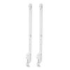 2 Pack Desk Clamp Brackets For Easy Installation On Pegboards Adaptable For Various Surfaces In Your Workspace