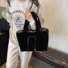 Autumn and Winter Plush Big Bag Women's Autumn and Winter New Fashionable Versatile Handbag Casual Cute Fluffy Tote Bag