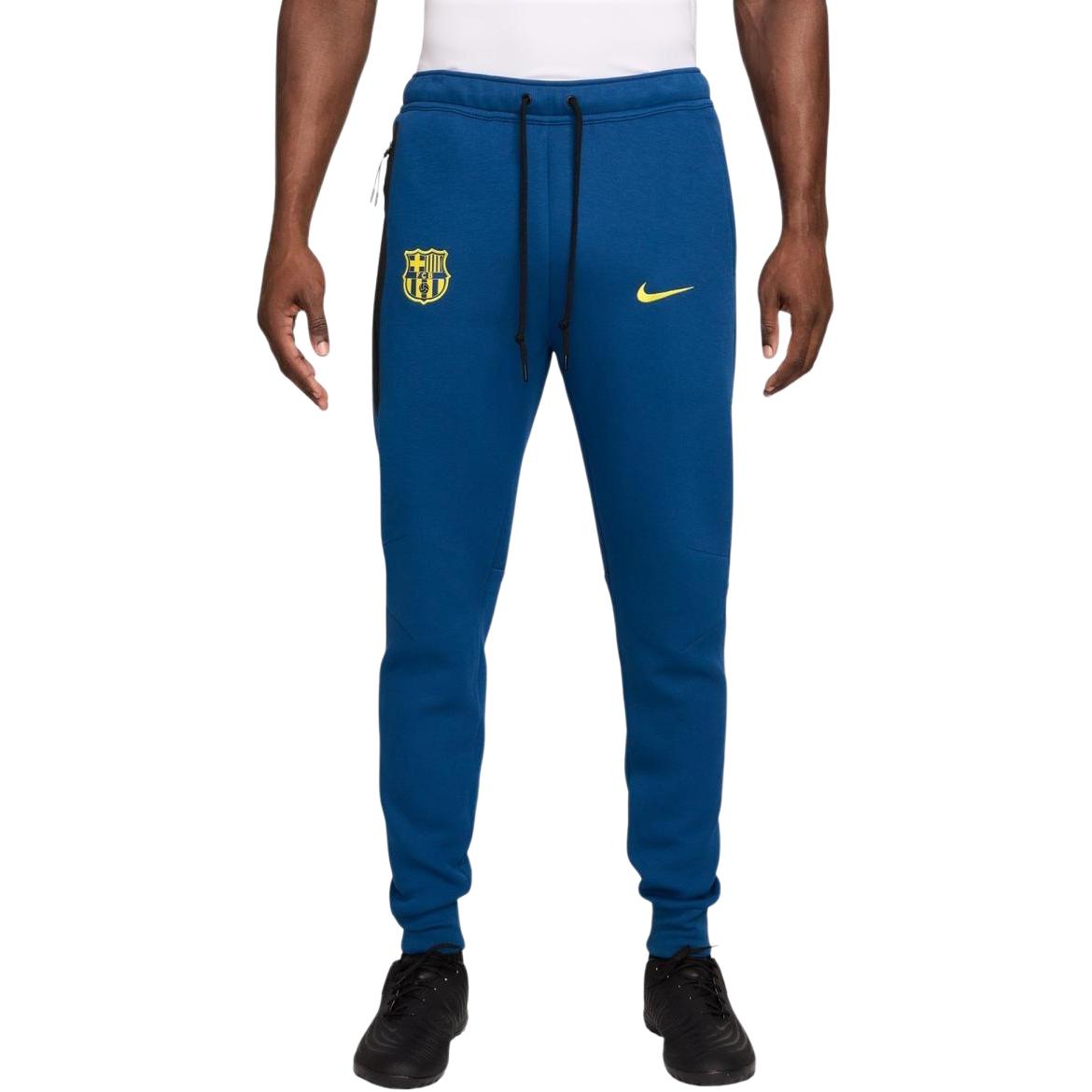Nike Fc Logo Drawstring Cuffed Knit Joggers Men bottoms FZ1276-431 M