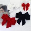 Vintage Bow Knot Elastic Waist Belt for Dress Women Elegant Stretchy Wide Waistband Cinch Belt