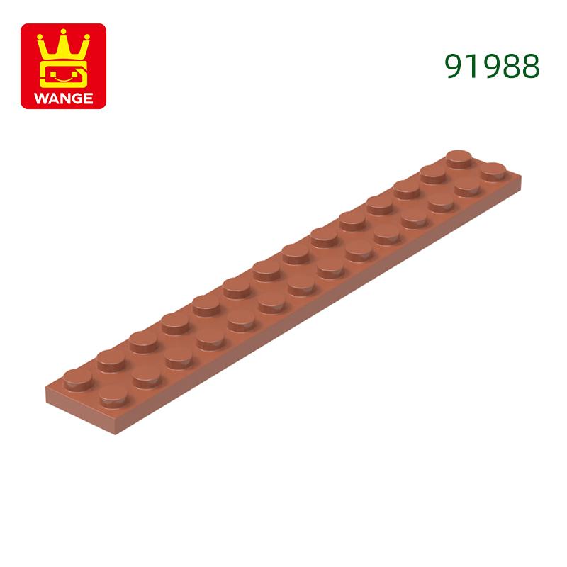 Non-Toxic 25Pcs/Lot 91988 Plate 2X14 Building Blocks Moc Color Accessories Compatible With Brick Diy Construction Toys