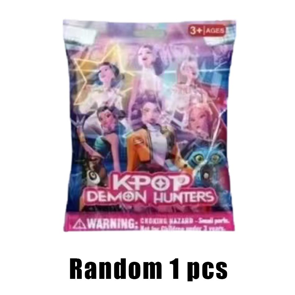 Neue Anime-Kpop-Dämonenjäger-Blindbox-Serie: Figuren, Spielzeug, Schreibtischstatuen, Dekoration, Halloween-/Weihnachtsgeschenk für Kinder