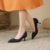 8-Pointed stiletto high heels for women's autumn new shallow mouth sexy temperament single shoes for women
