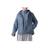 Under Armour Solid Color Three-In-One Warm Outdoor Versatile Sports Jacket Women Jackets Blue 1296868-003