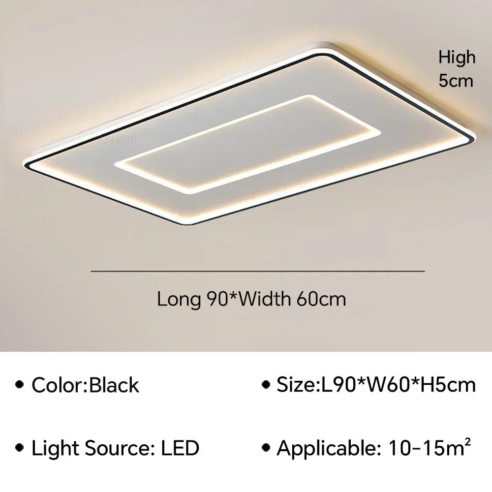 Modern Simple LED Ceiling Lamp Ultrathin With Bedroom Living Room Study Kitchen Chandelier Luster Light Fixture Home Decoratioan