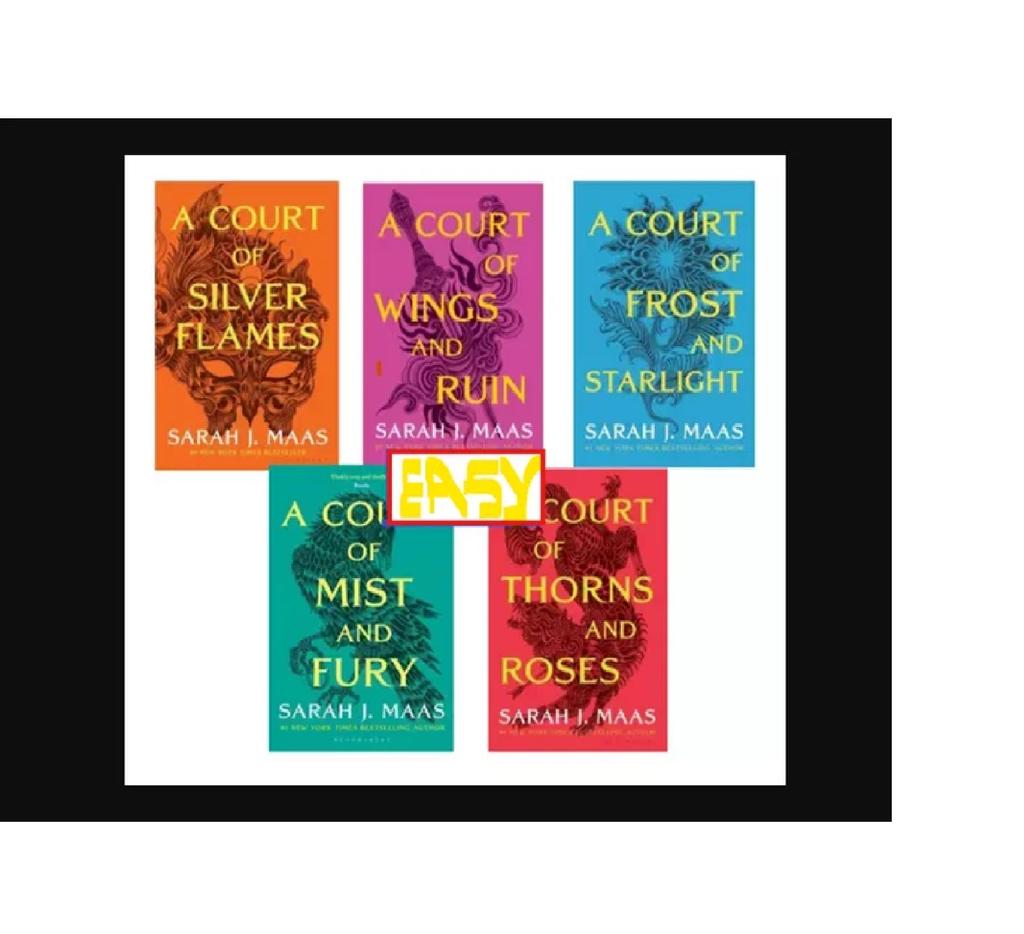 Ein Hof aus Dornen und Rosen, 5 Bücher im Set, (Taschenbuch)