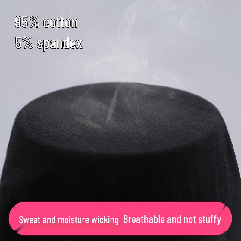 Children's Black Cotton Dance & Gymnastics Pants