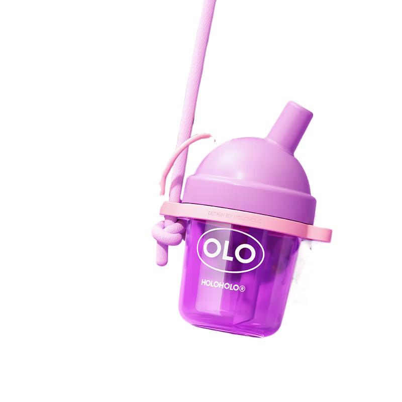 Детская термобутылка с трубочкой HOLOHOLO