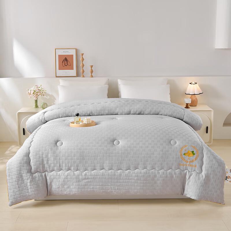 

Waffle Washed Soybean Fiber Quilt