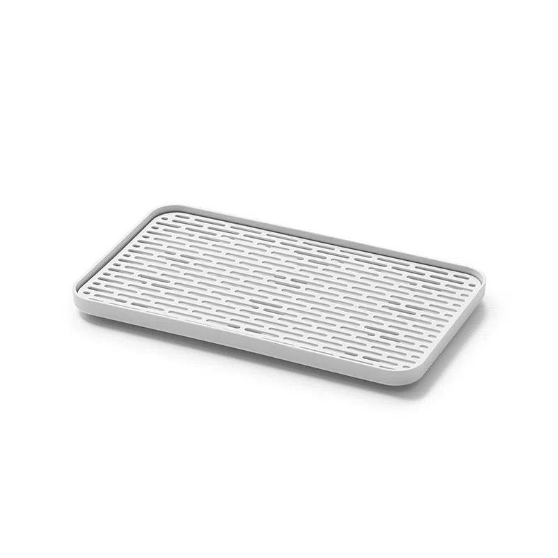 Double-Layer Plastic Draining Tray: Durable Household Tea, Bowl & Chopstick Storage Rack