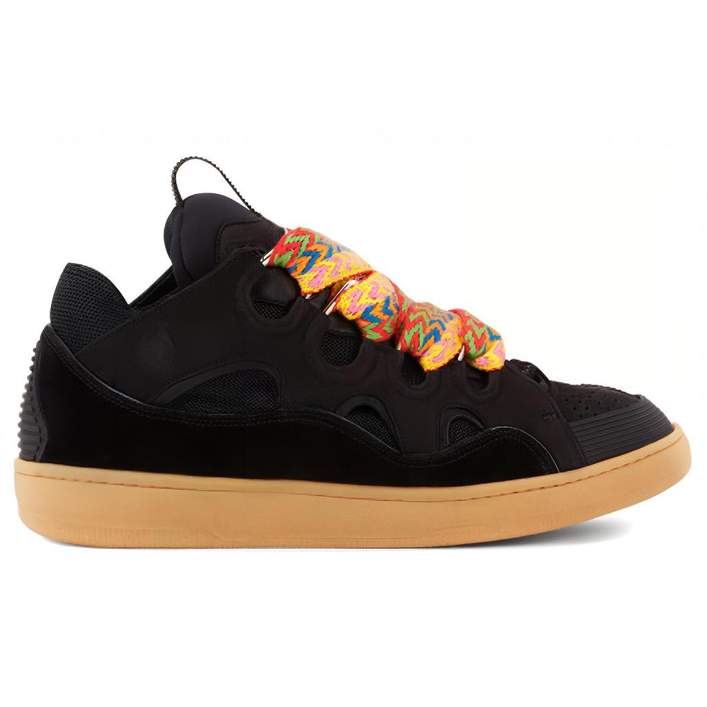 New Lanvin Curb Sneakers 'Black' FM-SKRK11-DRAG-A2010