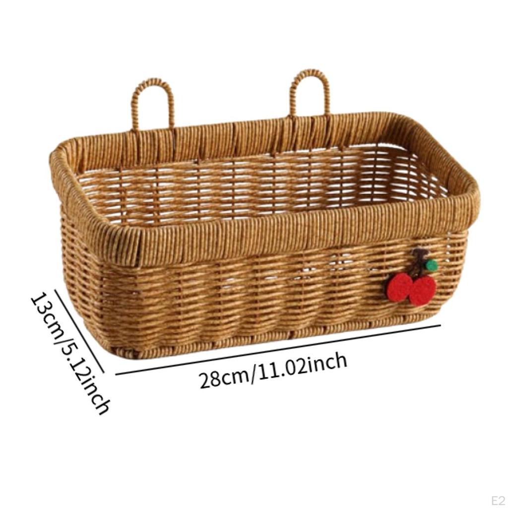 Storage Basket for Organizing ,Fruit Basket,Toy Organizer ,Wall Hanging Decor