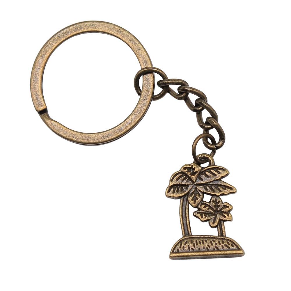 Kabbalah Lucky Charm Tree Of Life Keychain Love Key Ring 28mm