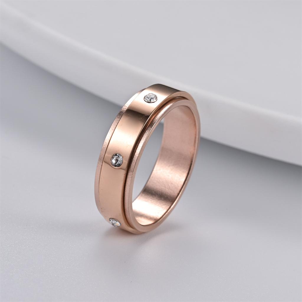 Couple's Rotatable Men's Ring