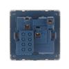 Universal Wall Socket With Led Light Switch 5 Hole Usb Wall Power Socket