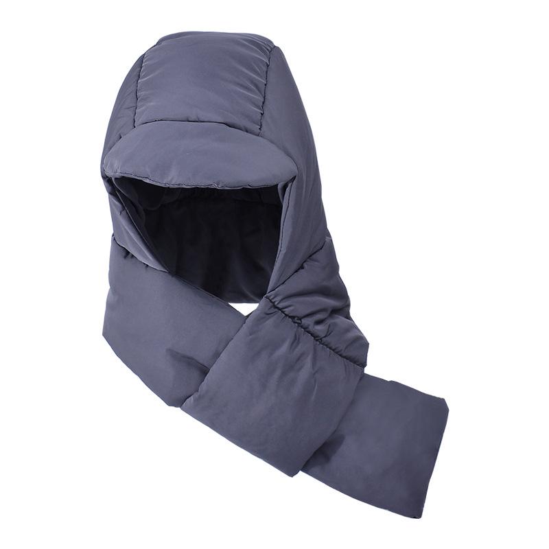 Women's Korean Lei Feng Winter Hat: New Style, Windproof, with Earmuffs and Scarf for Outdoor Skiing and Cycling.