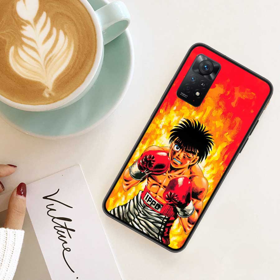 Hajime No Ippo Comics Phone Case For Xiaomi Redmi Note 12 Plus 12S 11 11T Pro 5G 11E 11S 4G 10 10S 9 9S 9T 8 8T 7 Cover Shell Co