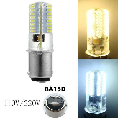 For Sewing Machine 64SMD 3014 LED Corn Bulbs BA15D 110/120V Crystal Lamp