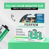 Fujifilm 400 Color Negative Film 35mm Roll 36 Exposures 6 Rolls 2 Pack Microfiber Cleaning Cloth