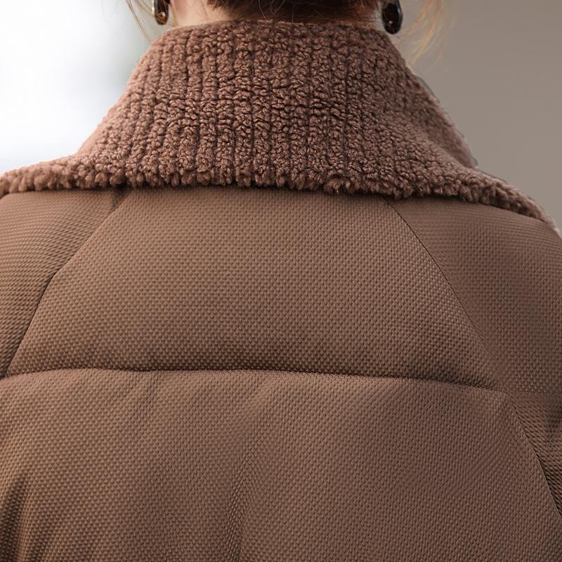 Women's Winter Coat Plus Size Fashion Thick Warm Long Warm Parkas Female Overcoat