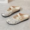 2025 Mom Ortho Sandals Breathable Platform Slides Non-Slip Cushion Sole Wide Fit Adj. Strap Outdoor Indoor  Ladies Shoes