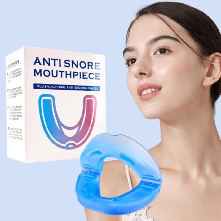 Anti-Snoring Mouthpiece Reusable Snoring Device to Enjoy Peaceful Night Sleep Stop Snoring Solution Snore Mouth Guard