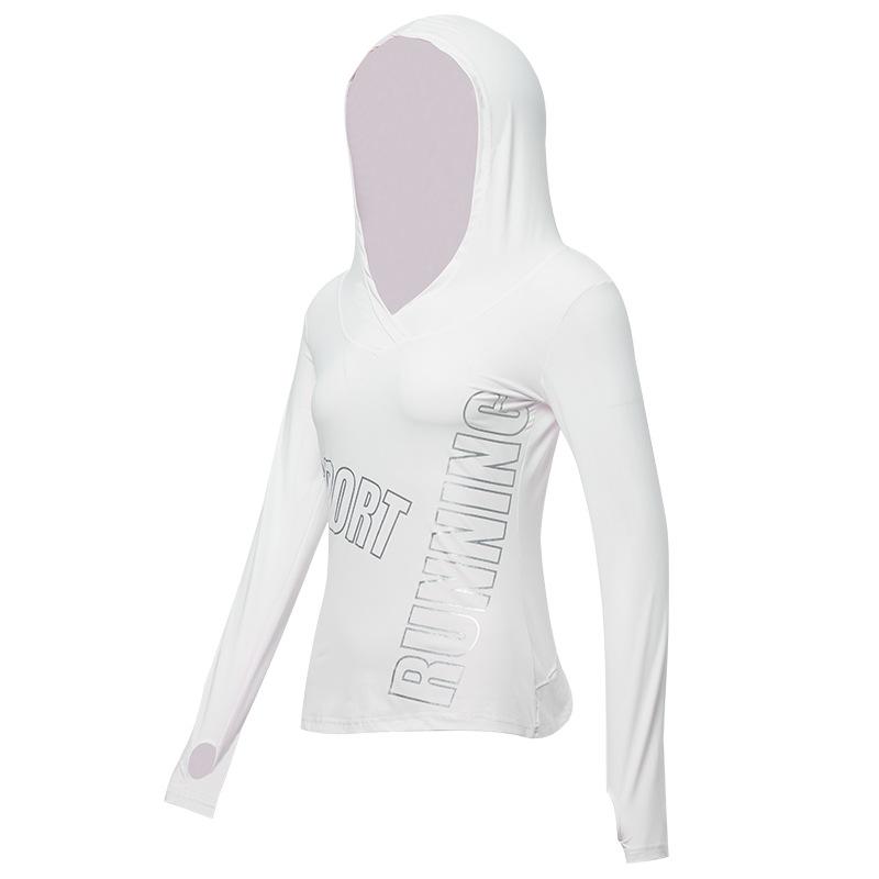 

Женская быстросохнущая худи с защитой от солнца: Легкая куртка-пуловер с принтом для бега и фитнеса L (105-120 jin)