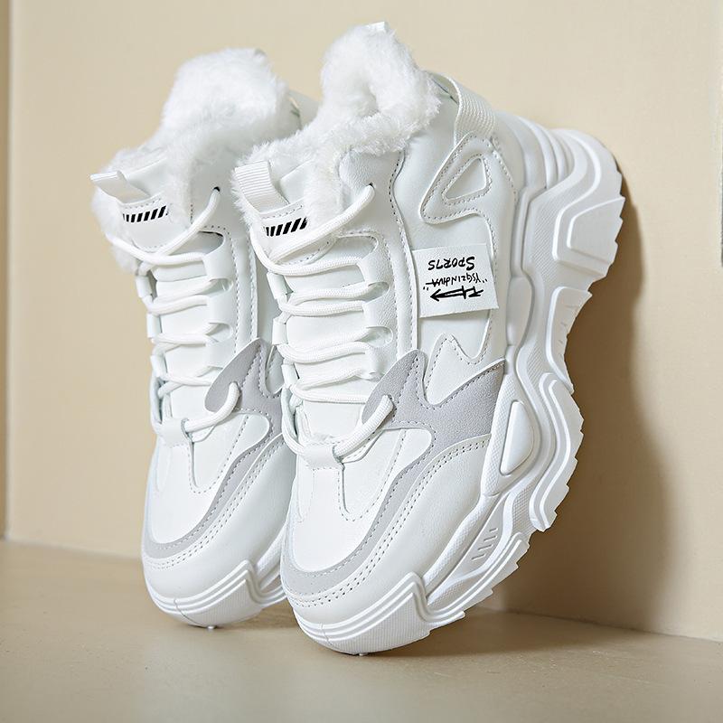 The New Price Is Excellent, the Cotton Shoes Are Thickened In the Winter of 2025, and the Northeast Women's Short Boots Are High-top Large Sports and