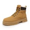 Winter velvet 22 new high-top Martin boots rhubarb boots casual warm cotton shoes big head leather shoes