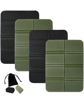 YFFSFDC Folding Mat Set of 4 Cushion with Storage Bag Lightweight Outdoor Camping Picnic Cherry Blossom Viewing Compact Waterproof Leisure Sauna Sheet
