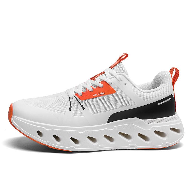 Ultra light rebound comfortable soft sole rebound casual sports shoes outdoor running training shoes comfortable wear-resistant sports