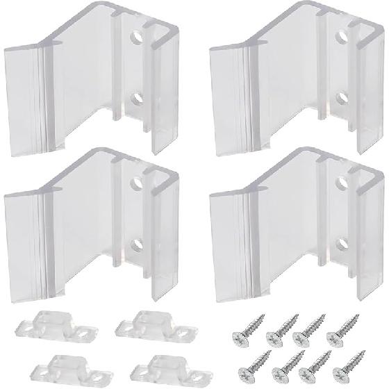 2PCS RV Sliding Mirrored Door Latch - H527 Universal Sliding Mirror Door Latch Replacement Hardware For Rv Motorhomes Campers