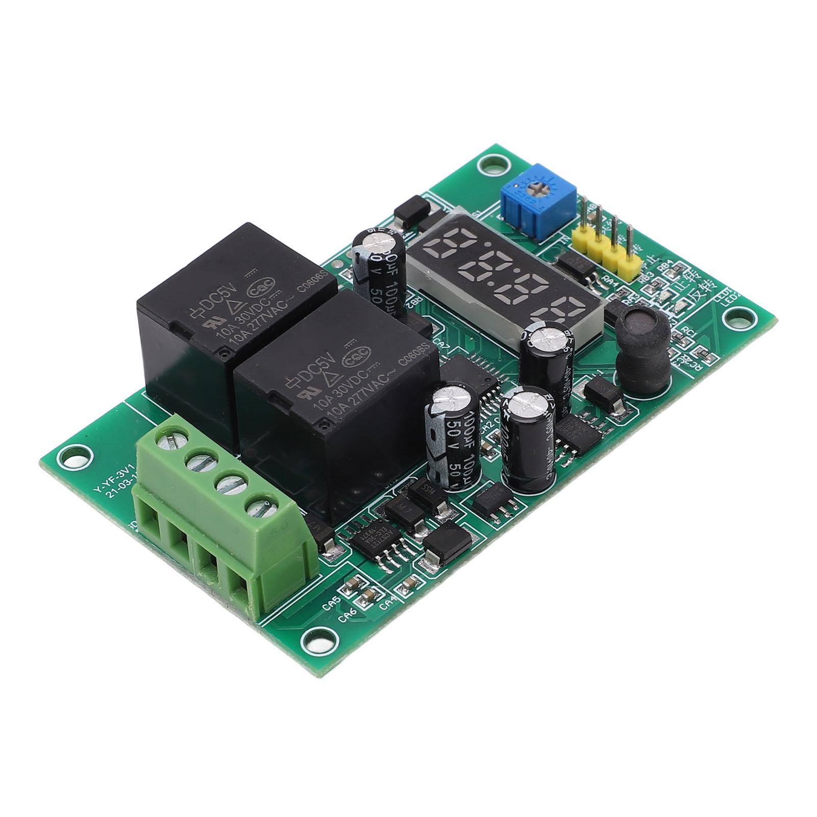 

Remote Control Module Digital Display Relay Controller Board 12V 24V for Motor Valve