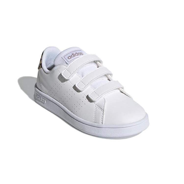 Adidas Advantage J 'White Leopard' FY9246