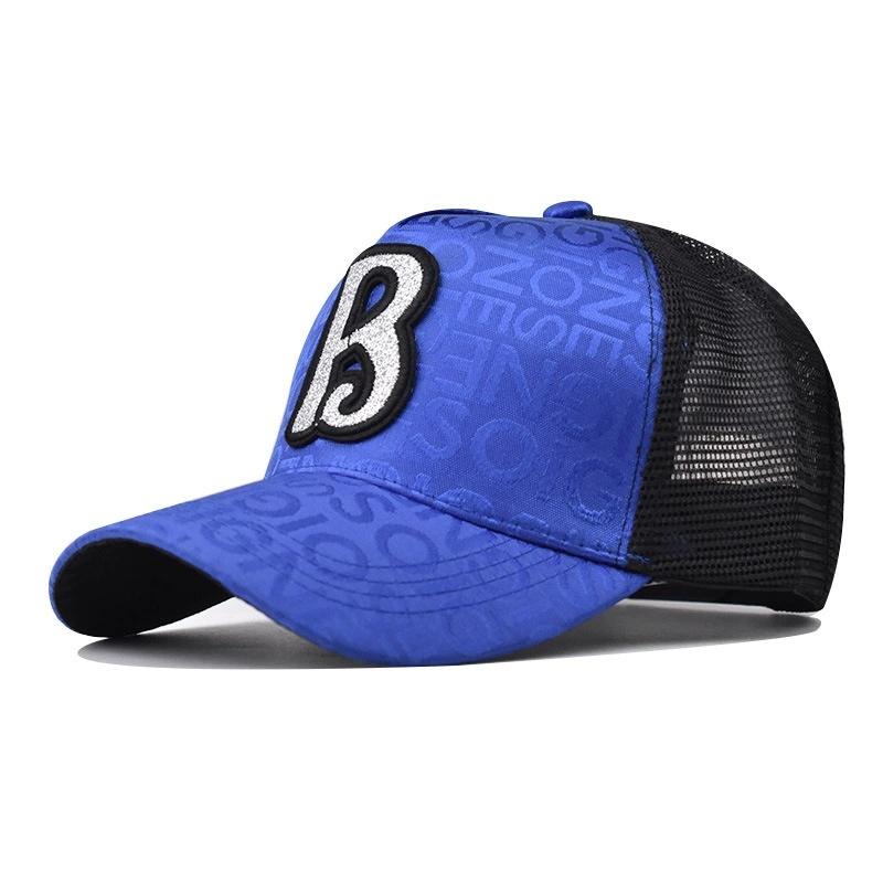 Personality Letter New Design Retro Mesh Baseball Cap for Men Women Autumn Summer Snapback Hat High Top Network Sun Hats Gorras