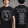 My Chemical Romance The Black Parade Tour UK Nové Unisex Tričko Bavlna Unisex Dámské Populární Móda Fanoušek Ležérní Tričko