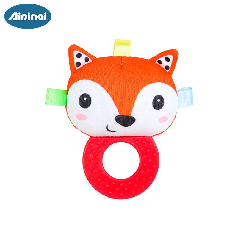 

Успокаивающая детская погремушка и прорезыватель Aipinqi для детей от 0 до 1 года