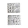 Multipurpose Silicone Pendant Mold Easy Release Design Silicone Texture Perfect for Soap Wax Chocolate Decoration Molds