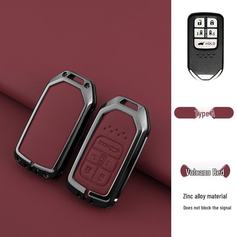 Stylish Metal Car Key Case for XRV, Fit, Vezel, URV, Fengfan, Xiangyu - Personalized Luxury Remote Shell Cover