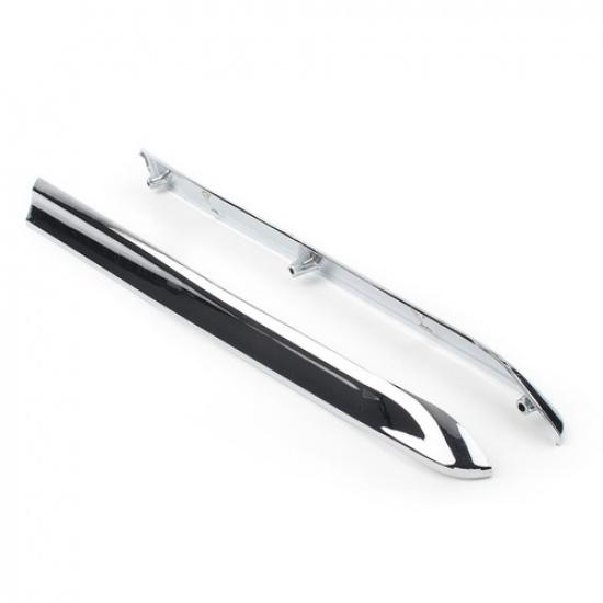 For Honda GOLDWING GL1800 2001-2011 Chrome Left Right Saddlebag Moulding Trim