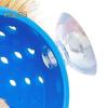Betta Fish Tunnel Toy Aquarium Fish Hideout with Suction Cup Small Fish Hiding Resting Shelter Shrimp Cave for Fish Tank Decor
