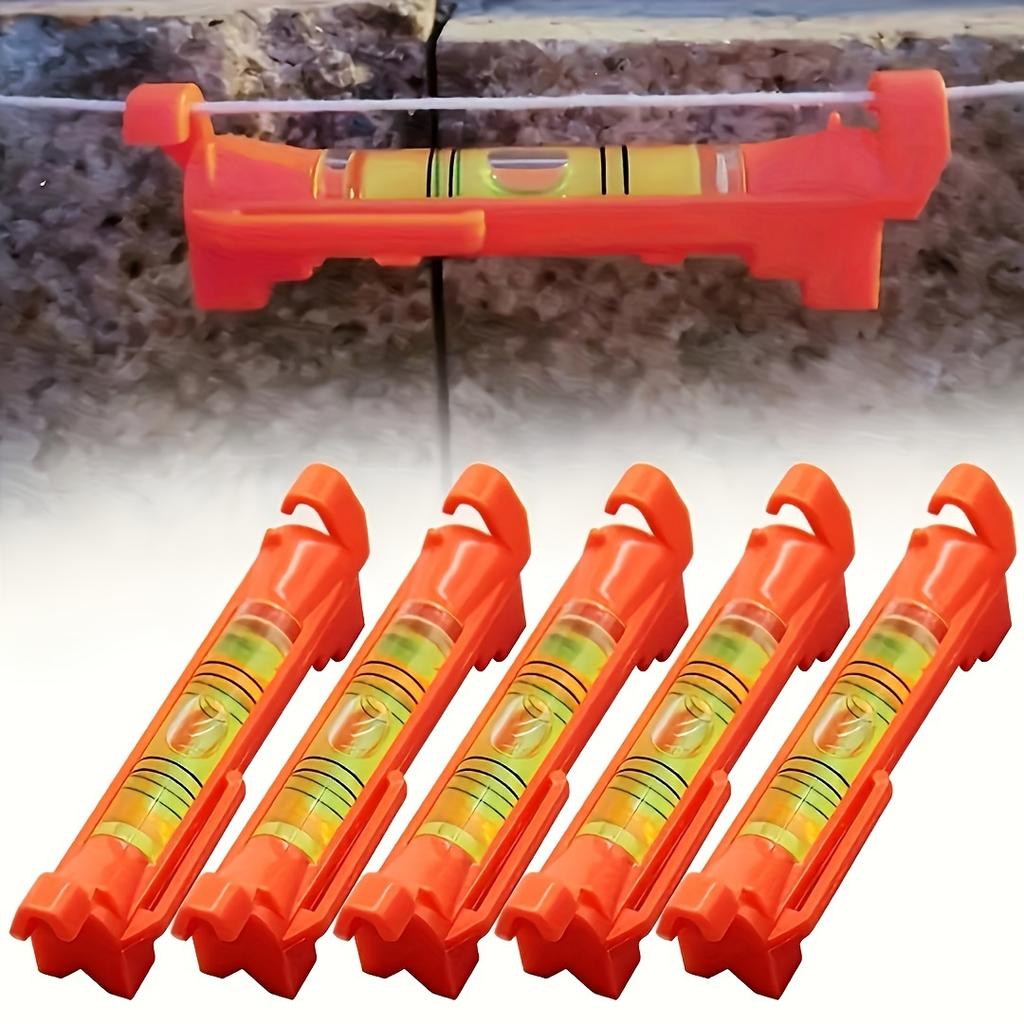 Hanging Bubble Line Level Tool Construction String Level Thread Level Small Horizontal Rope Bubble Spirit Levels for Leveling Ground, Brick Working